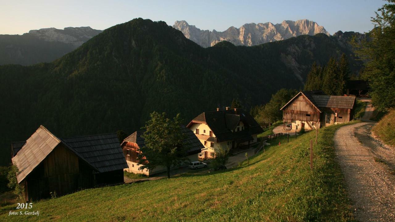 Kmetija Matk Villa Solčava Kültér fotó